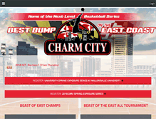 Tablet Screenshot of charmcitybasketball.com